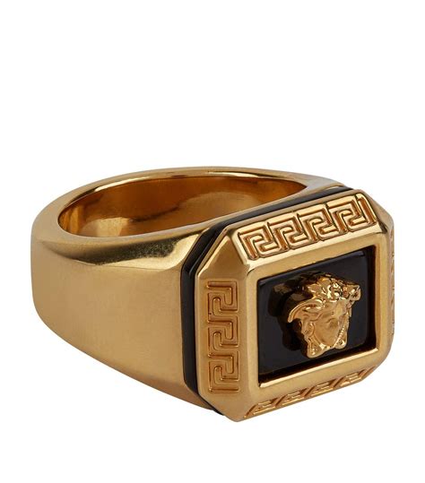 mens versace ring|versace gold chains for men.